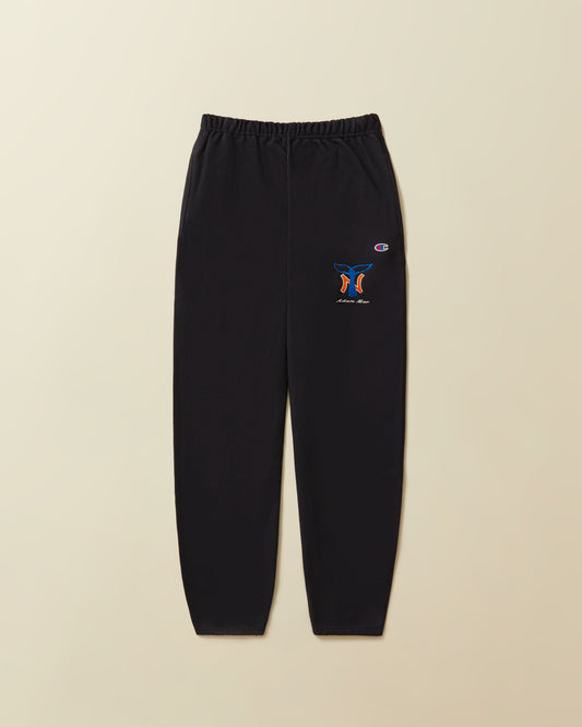 NY Whale Tail Sweat Pant - ( navy )