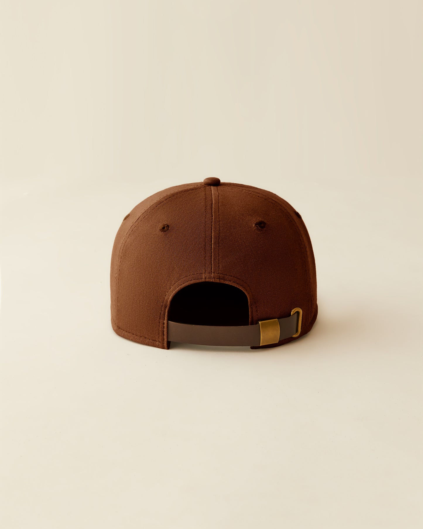 Leather Strapback- ( rust )