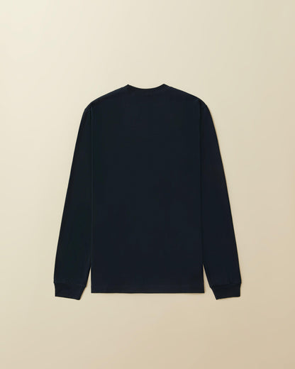 AM Uniform - long sleeve tee  ( navy )