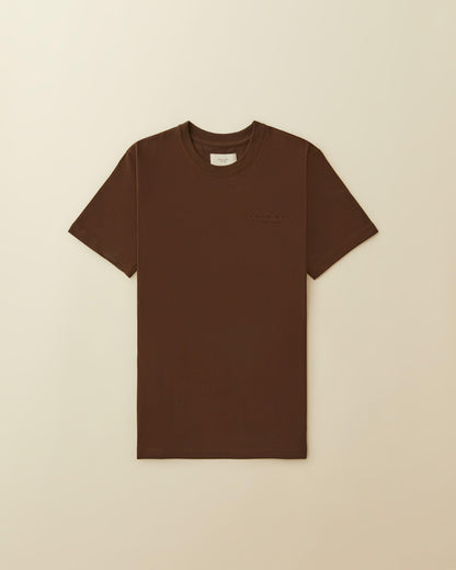 AM Uniform - short sleeve tee ( brown )