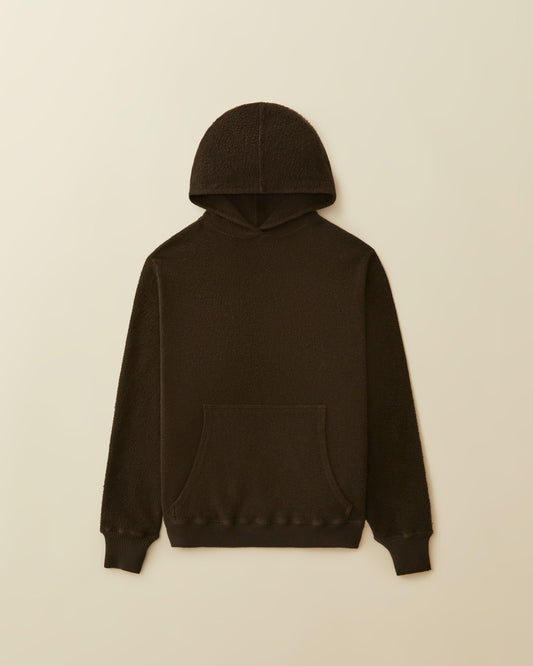 Reverse Loop Hoodie - ( faded black )