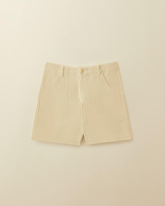 Patch Pocket Cordies ( cream )